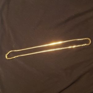 Gold Plated Chain Necklace